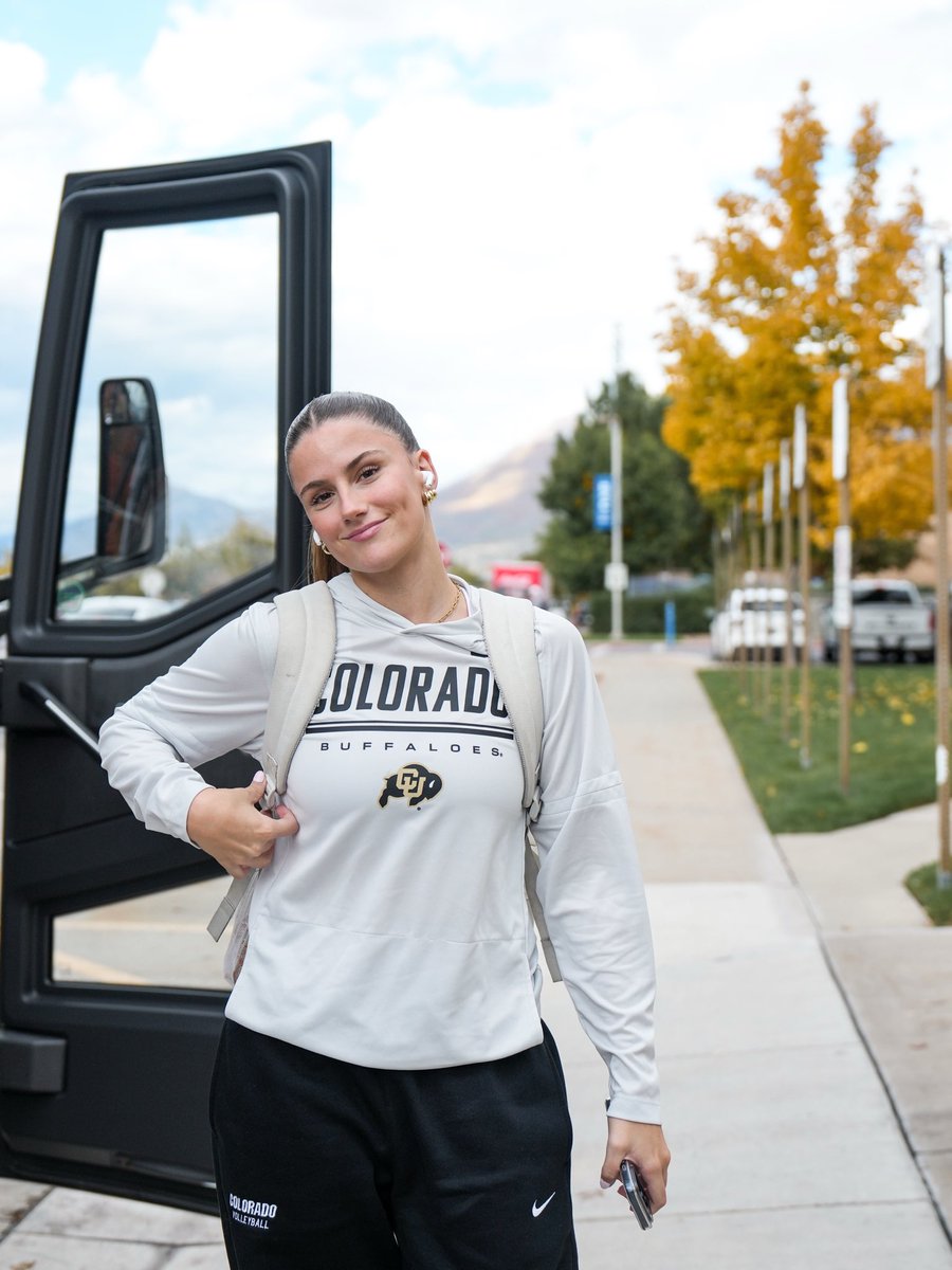 CUBuffsVB's tweet photo. Match day energy activated 🔋 https://t.co/gJv2yzHtME