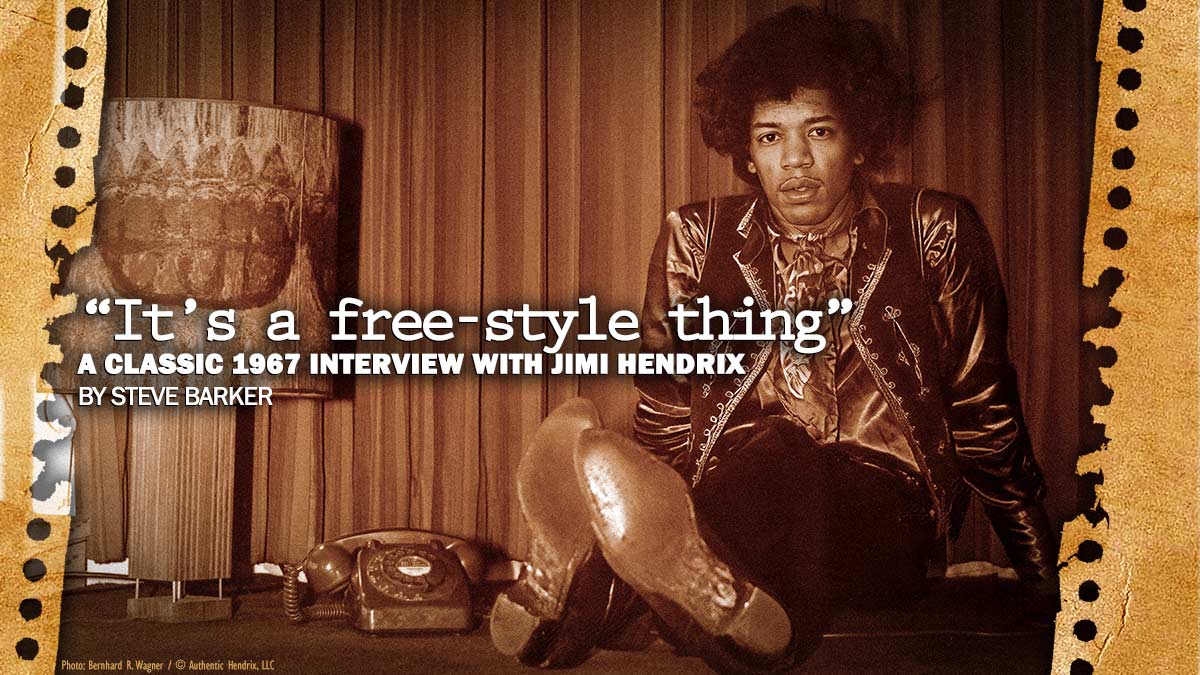 JimiHendrix's tweet photo. By early 1967, The Jimi Hendrix Experience had successfully made their foray into the London music scene. “Hey Joe” was on the charts and work was well underway on their forthcoming single “Purple Haze.” Hendrix described the group’s approach to music as “this is more like a free-style thing. We know what song we’re gonna play, and what key it’s in, and the chord sequences, and we just take it from there... Everybody’s doing pretty cool.”

In this classic interview from 1967 conducted by Steve Barker, Hendrix compares the British and US music scenes and what some of The Experience’s recordings will entail.  Read the full interview now at https://t.co/Nbjp9yCknR

#JimiHendrix #TheJimiHendrixExperience #interview