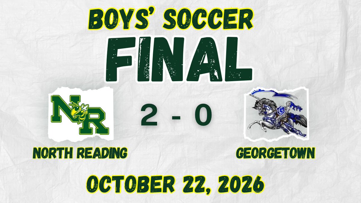 NRHSHornets's tweet photo. B Soccer Final-  @nrtranscript @globeschools @globelars @bconn63 https://t.co/LAIRQTQNrq