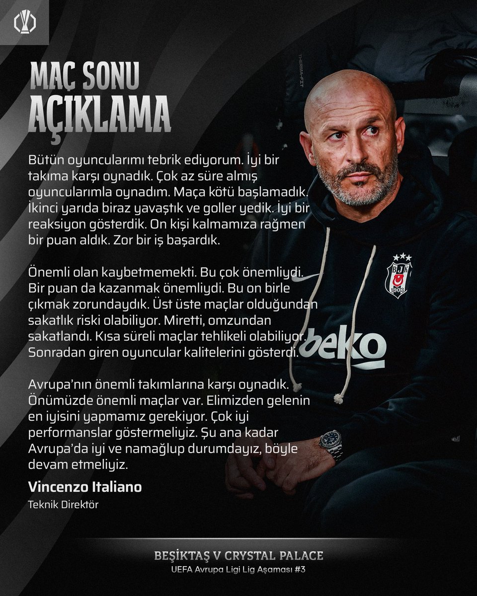 Besiktas tweet picture