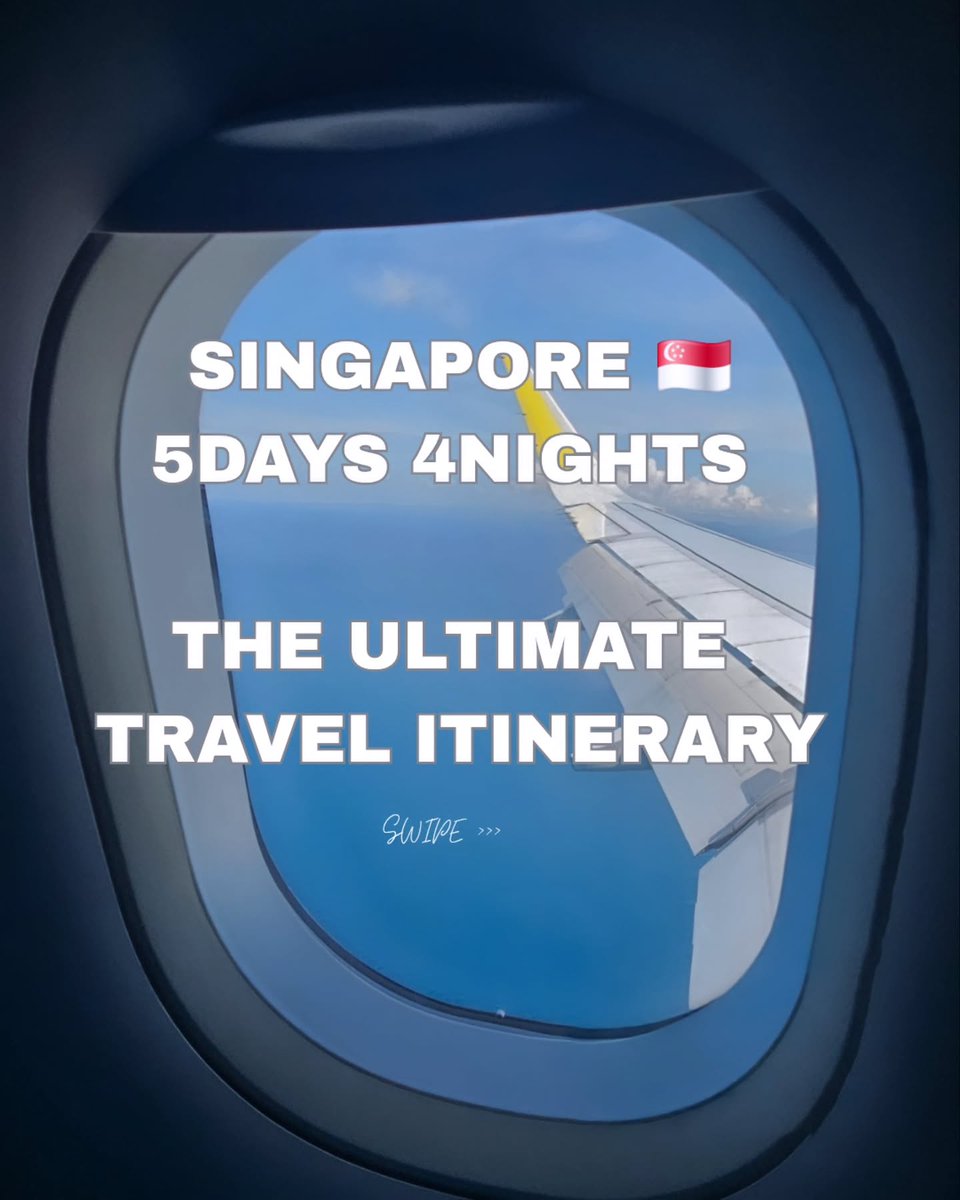 KarenGzmL's tweet photo. SINGAPORE 5D4N GUIDE: Marina Bay, Chinatown, Sentosa, Little India, Kampong Glam, Orchard, and Jewel Changi. Eat chicken rice, laksa, satay, char kway teow, and kaya toast. Use MRT, book ahead, and pack light for the heat. https://t.co/uzPqBxRtHR