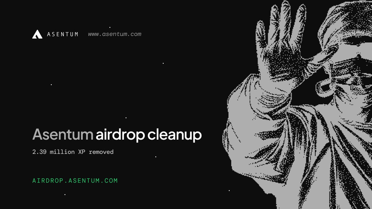 phantomhackss's tweet photo. $ASE Cleanup complete.

Fraudulent XP gone.

Leaderboard restored.

Now the work that actually matters can be rewarded.

We don't let and spam and bot behavior at @Asentum https://t.co/7x5lBwjenv