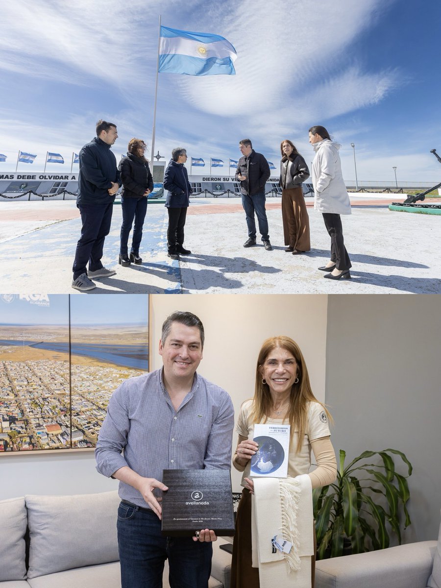 magdysierra's tweet photo. 🇦🇷 | Seguimos fortaleciendo los vínculos y compartiendo experiencias de gestión entre ciudades.

En este segundo día en Río Grande, recorrí dos obras emblemáticas para la ciudad junto al intendente @MartinPerezTDF y a @ClaudiaLopez, exalcaldesa de Bogotá: la construcción del edificio permanente de la Carpa de la Dignidad y el Natatorio Olímpico Municipal.

Ambas se llevan adelante con fondos municipales, reafirmando el compromiso de Río Grande con la memoria, la soberanía, el deporte y el desarrollo de su comunidad.

Además, visité el Centro Integral de la Mujer, que hace cuatro años brinda atención, contención y acompañamiento integral a las mujeres y diversidades de la ciudad.

Por último, participamos de la presentación de Experiencias Territoriales de Cuidados Internacionales, un espacio para intercambiar miradas y conocer las políticas de cuidado que se llevan adelante en Uruguay y Colombia.

Me llevo una experiencia muy enriquecedora, con nuevos intercambios y herramientas para seguir fortaleciendo las políticas públicas que impulsamos en Avellaneda. 

Agradezco profundamente al Municipio de Río Grande por la invitación y la oportunidad de compartir nuestras experiencias de gestión 💜