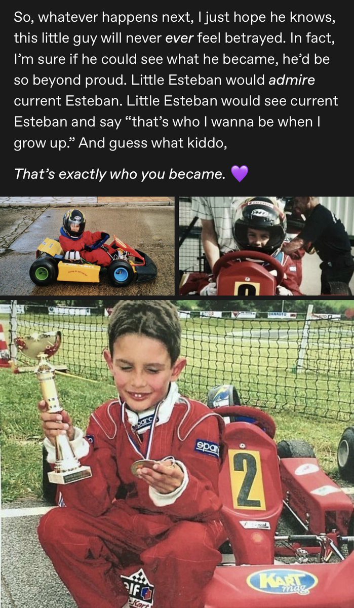 oscontruther's tweet photo. @OconEsteban I hope that this reaches you. And if it does, I hope you take it to heart. Because what you’ve accomplished is something to be proud of. And no matter what happens next, I hope you always carry that pride. You made it. And you’ve made little Esteban so very proud. 💜 https://t.co/v8feRC10Op