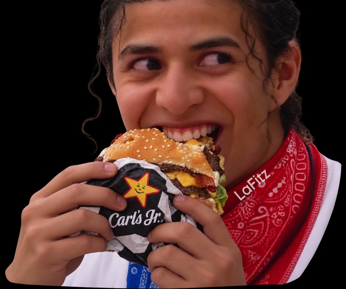 elifitzlagunas's tweet photo. Porque las mejores combinaciones se disfrutan, se sienten y se llevan con orgullo. 

🔴🔵 ¡Puro sabor, puro corazón y puro BICOLOR!
#CarlsJr #kevyncontreras #LaGranjaDeKevyn #LaGranjaVIP #LaGranjaSalvacion https://t.co/Jty5hNAEvU