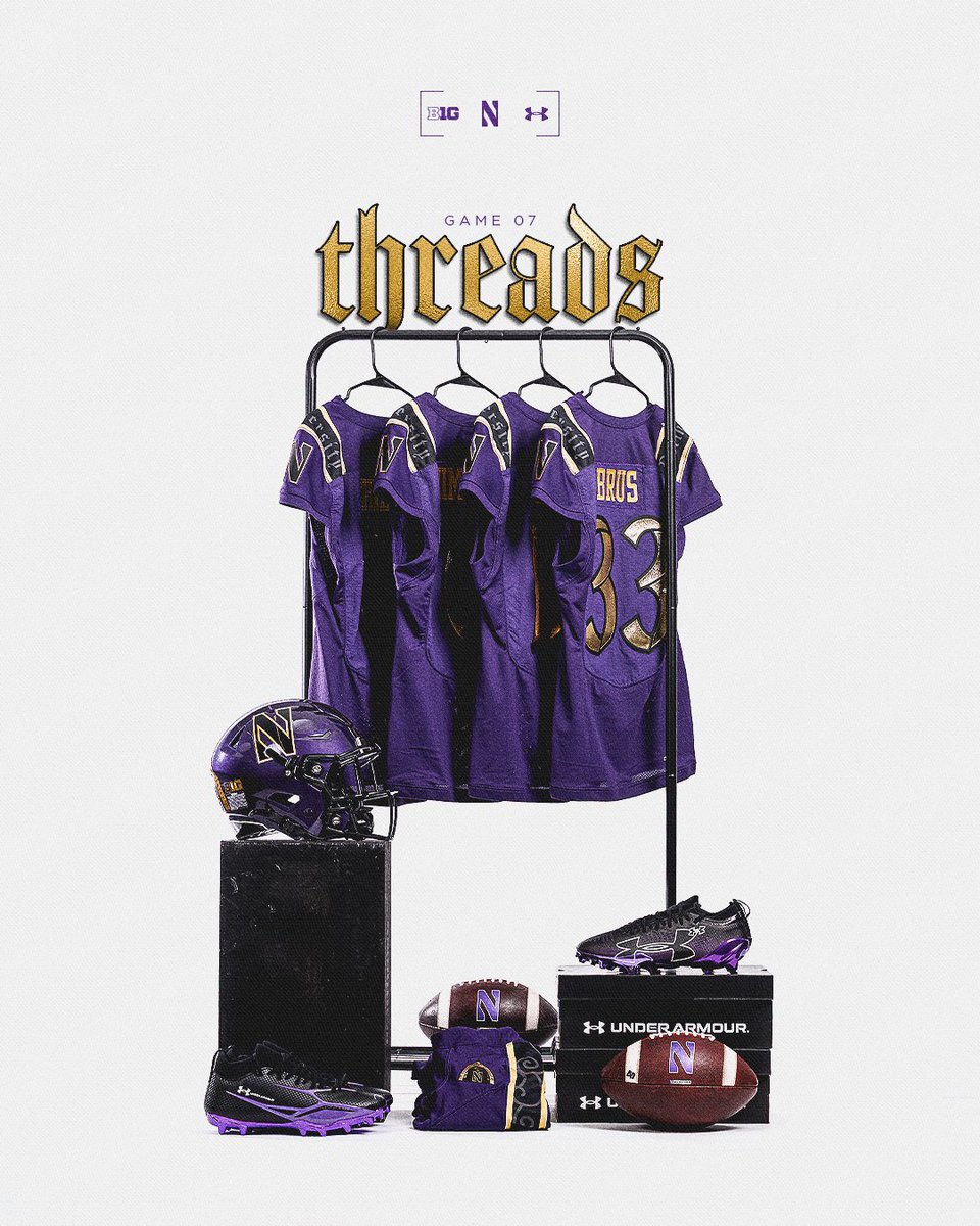 NUFBFamily's tweet photo. Debuting this Saturday.

Game 7 combo 🟣🟣🟣 https://t.co/j5yYnj5e4X