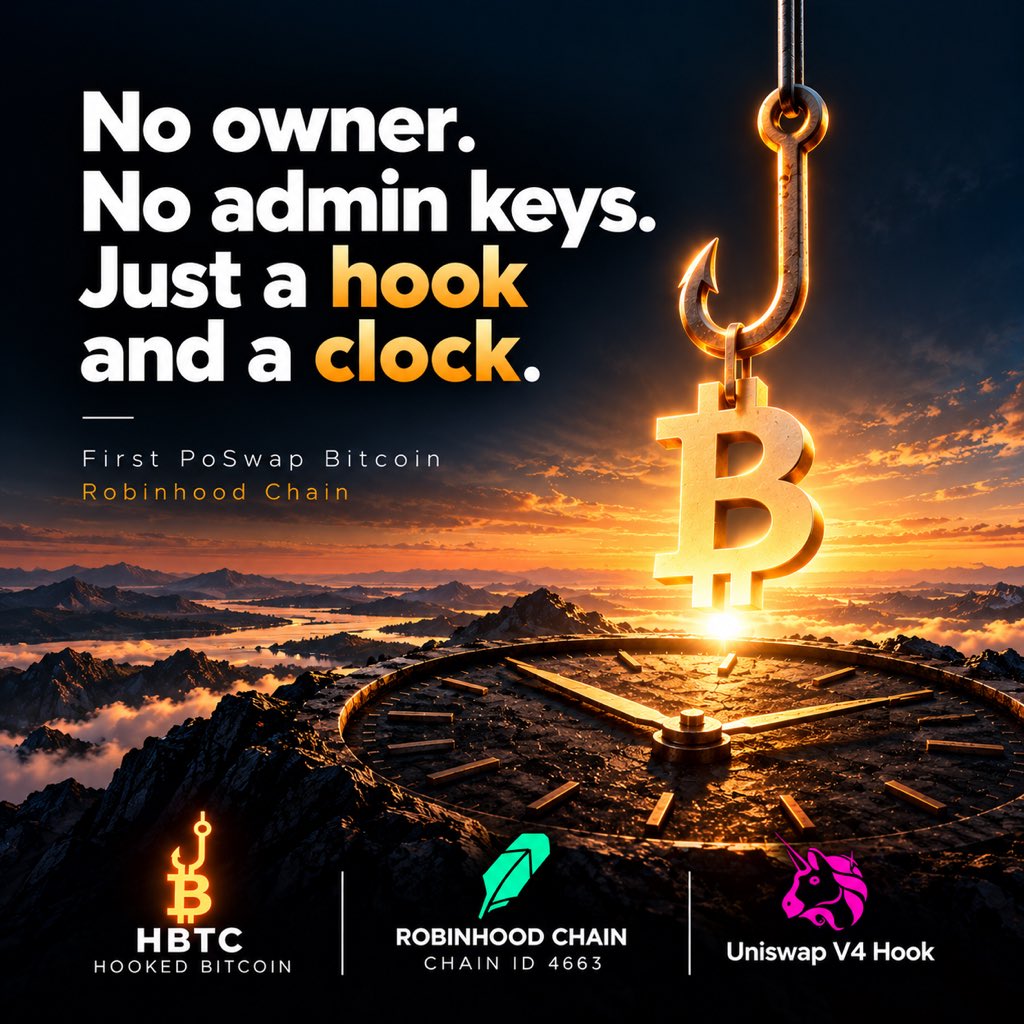 ZWZNFT's tweet photo. $HBTC #HBTC
Built by code.Powered by consensus.
Built for everyone. Owned by no one.
@RobinhoodCrypto @Uniswap @vladtenev @haydenzadams https://t.co/2AbKY1K2jM