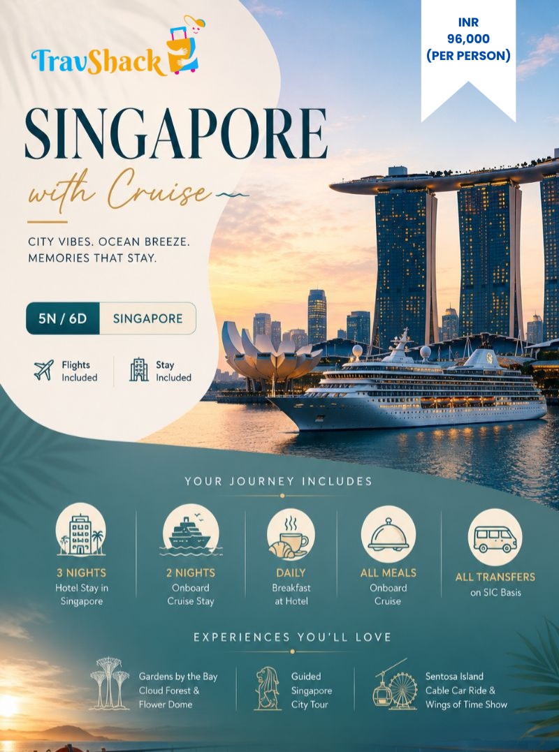 Missing_Me1's tweet photo. Experience Singapore in style with a 5N/6D luxury cruise package. Explore Marina Bay, Gardens by the Bay, Sentosa, Cable Car and Wings of Time. Includes flights, hotel, cruise, meals, breakfast and transfers. Starting at INR 96, 000 per person. https://t.co/q1krHY9YoK