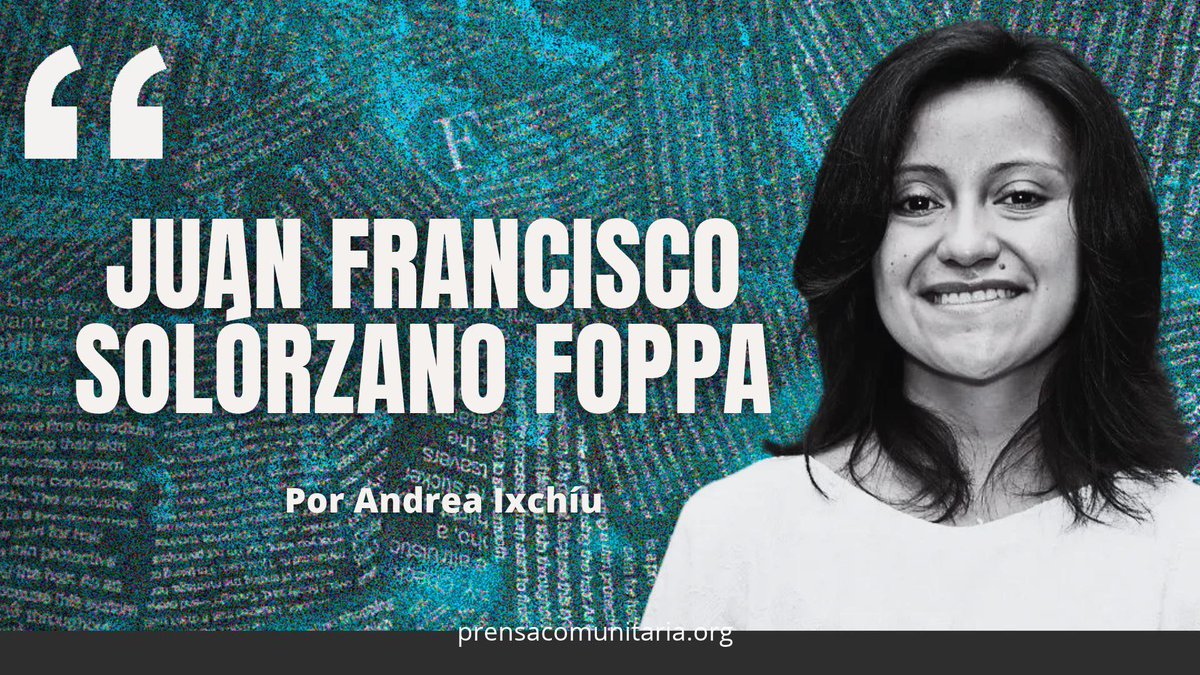 PrensaComunitar's tweet photo. "Lo mataron no solo por lo que hizo, sino por lo que aún podía llegar a ser".
#JusticiaParaFoppa

Escribe Andrea Ixchíu 🪶
https://t.co/Y54PAhkk4F… https://t.co/OtjvKkynT6