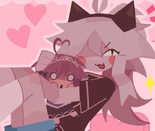 _A3DMapleGirl_'s tweet photo. 🍁: "Well... sure, why not?"

🍁"HUGS!! If I was him, I'd slamdown your head into the ground and make fun of you, but I'm not like him... not even close." https://t.co/s1B8FsmEQD