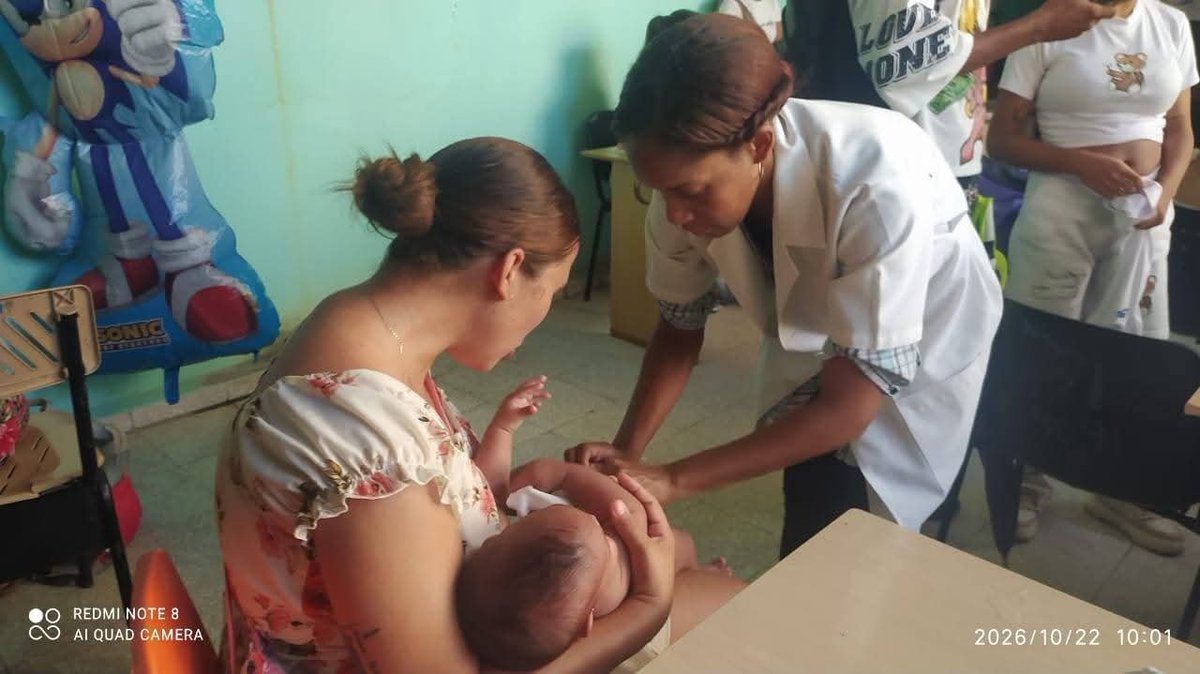 albis_lpez2's tweet photo. Continúa intervención sanitaria de Pediatría en #Guantánamo , esta vez desde área de Salud del Sur.
#Cuba
#CubaPorLaVida https://t.co/OxOS9LceYg