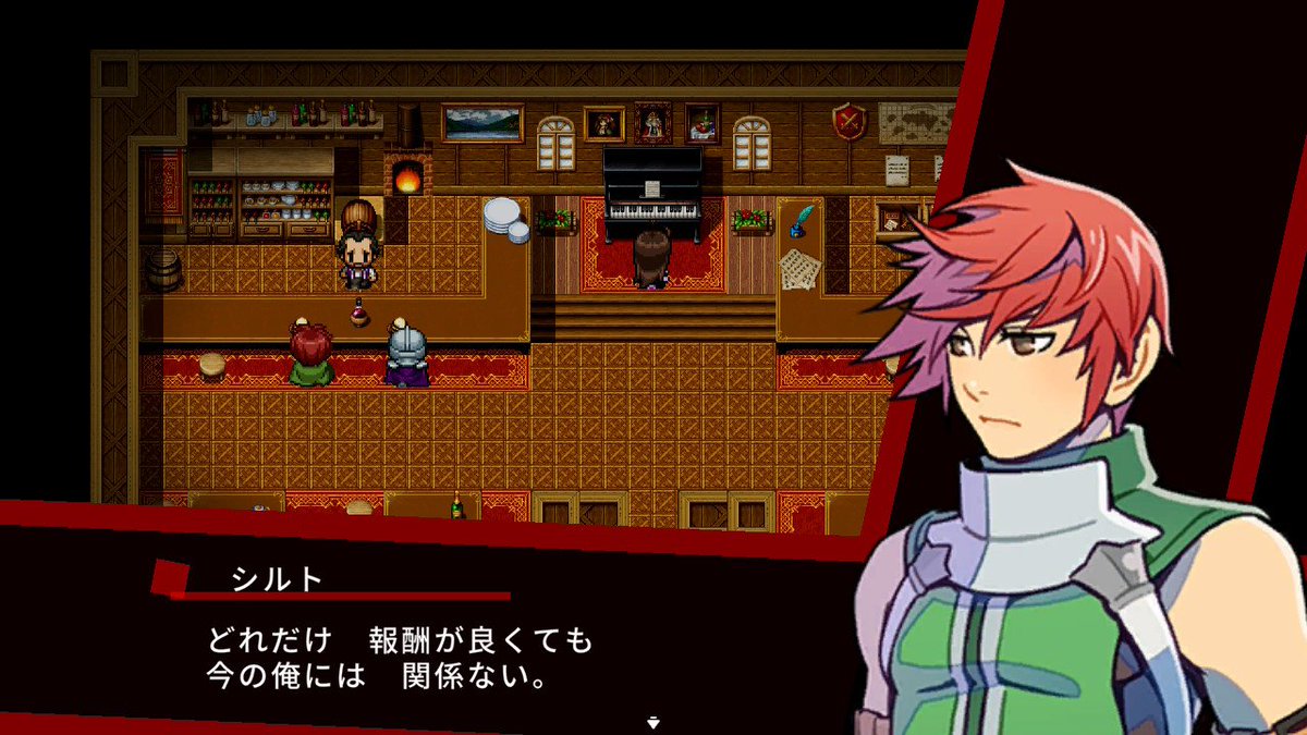 masaki_3594's tweet photo. #RPGMAKERWITH 
#第4回作品募集 
DRAGON LINEAGE（ドラゴンリネージ） MTK☆様
クリア！
全ての要素が丁寧な印象。
メインキャラ達の精神年齢が高めで、掛け合いは安定して楽しめました。
マップは多分全て自作でオブジェを調べた時の反応も作り込んでてビビる。
ミニゲームもあったりする。
続く→ https://t.co/ST4kjNocNY