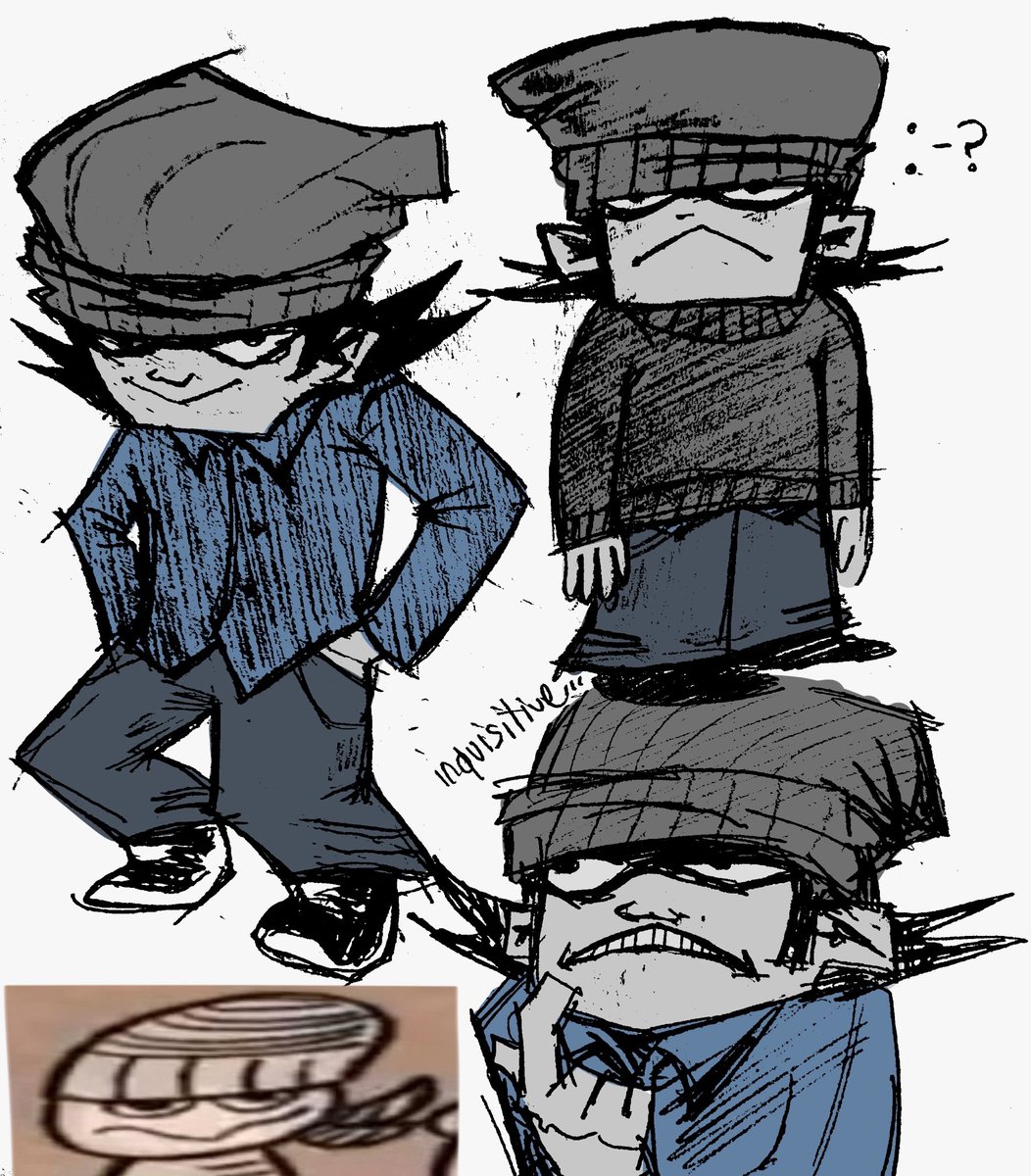 iluvmariiiii's tweet photo. Hatzgang Saved my FUCKING life😡#spookymonth I dont know how 2 draw them https://t.co/7TrDA7Dp0L