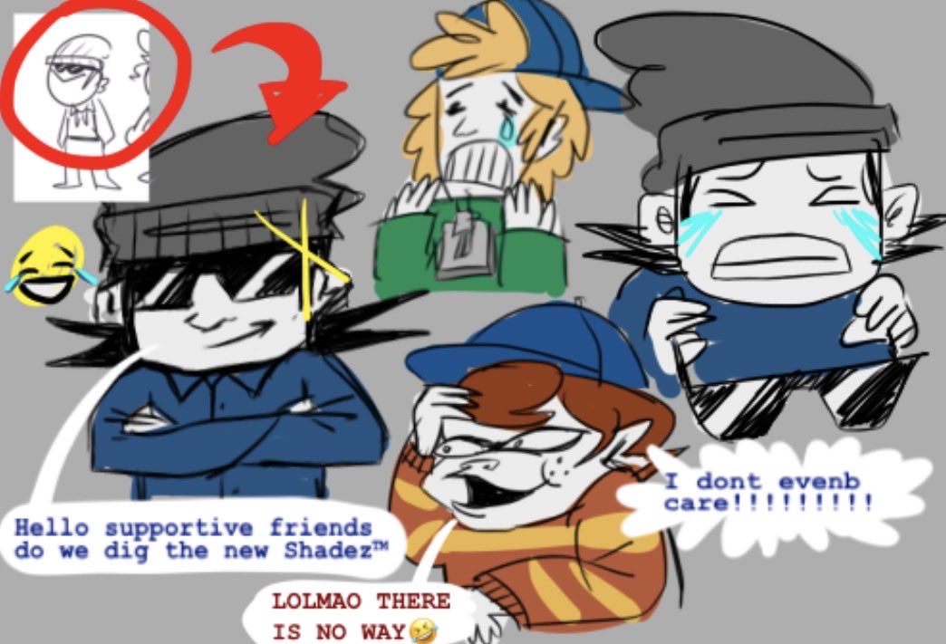 iluvmariiiii's tweet photo. Hatzgang Saved my FUCKING life😡#spookymonth I dont know how 2 draw them https://t.co/7TrDA7Dp0L