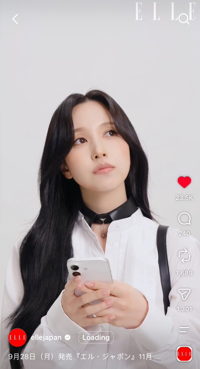 formina37's tweet photo. Mina’s collaboration with ELLE Japan was not reposted on Instagram or Twitter, unlike the other members posts 🤦‍♀️ Did Mina leave JYP for them to constantly ignore her? JYPE Didn’t help promote chaumet or velvet bunny event https://t.co/Hoy5oM1PR5