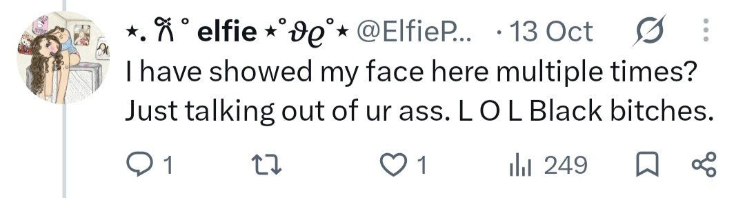 funnyhunnybear's tweet photo. Block this cunt or block me omfg 😭 https://t.co/qrRIKTNwCR