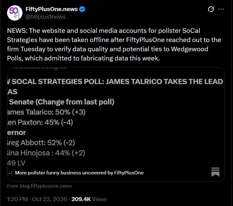 drawandstrike's tweet photo. Been telling people for years the political polling industry is a GASLIGHTING industry that deceives in order to try to shape election outcomes.  

And since Trump, that industry is literally DYING. 

AND ITS GLORIOUS! https://t.co/1EZWEAKbIP