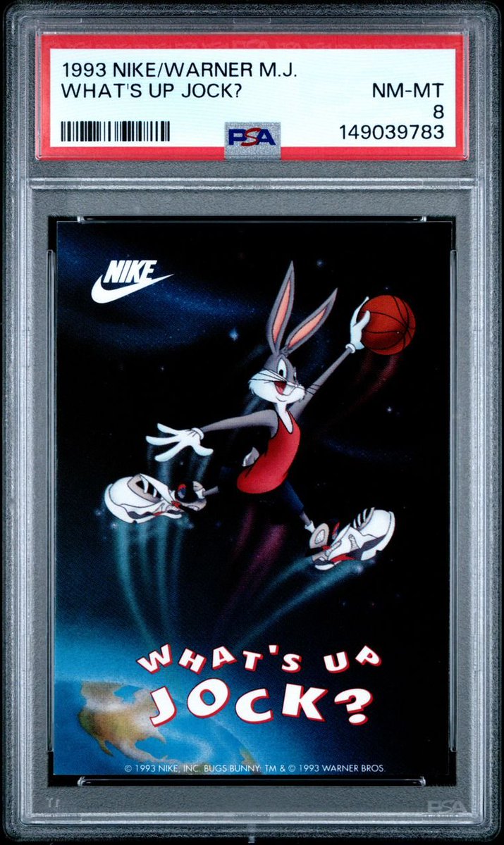 ThoseBackPages's tweet photo. Happy Hobby Mailday!
i wanted to add a Bugs Bunny to my collecton so i went with this awesome promo for Hare Jordan! https://t.co/DwbFYmQPAi