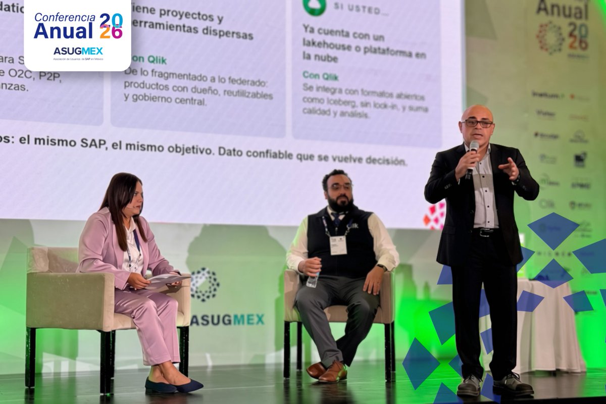ASUGMEX's tweet photo. Sin datos de prueba confiables, transformar sistemas SAP implica más riesgo. @qlik Gold Client permite crear subconjuntos relevantes, proteger información sensible y automatizar procesos. Así se agilizan pruebas y migraciones con mayor calidad.

#CA2026 #ComunidadASUGMEX https://t.co/SgrSr1dXuS
