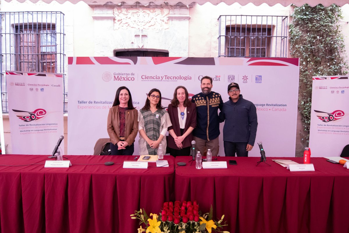 Secihti_Mx's tweet photo. 📣📰 COMUNICADO | Los pueblos indígenas deben estar al centro de la revitalización lingüística en México: conclusiones del Taller de Revitalización Lingüística México-Canadá 🇨🇦🇲🇽

🔗Conoce más: https://t.co/JqXIUTWE4g

➡️1/2 https://t.co/OyqkTT03Od