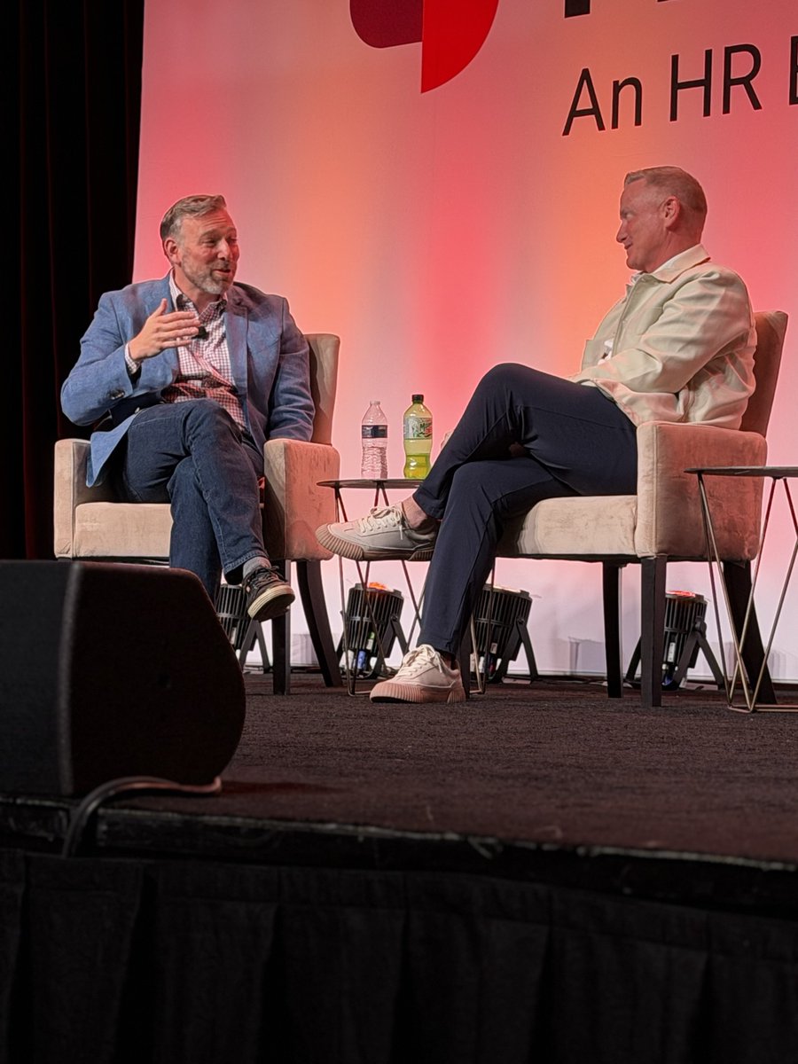 HRTechConf's tweet photo. 🎤 What a way to close out #HRTech2026!

Our final keynotes brought powerful perspectives on the future of AI, talent, and HR transformation.

🤖 Mike Boufford of Anthropic and Tim Sackett of https://t.co/3OJES1woi5 explored how AI is challenging traditional hiring practices and creating opportunities to make smarter, more informed talent decisions.

🚀 Prerna Ajmera closed the conference with The Future Is Unbound… There Is No Finish Line, reminding HR leaders that transformation isn’t a destination. It’s a continuous journey of innovation, adaptation, and leadership.

A fitting conclusion to three incredible days of conversations, connections, and ideas shaping the future of work!

Thank you to our keynote speakers and everyone who joined us in Las Vegas! 👏

#HRTech #HRTech2026 #AIinHR #FutureOfWork #HRLeadership