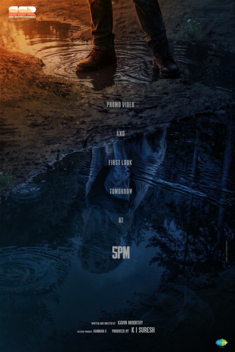 Theframefilms's tweet photo. #FrameFilms Exclusive
The film of #SSREntertainment1 first look and title glimpse will be out at 5pm 👈🏻
Directed by #KavinMoorthy
Under the production @ssr_ents https://t.co/ZphHMqpPUc