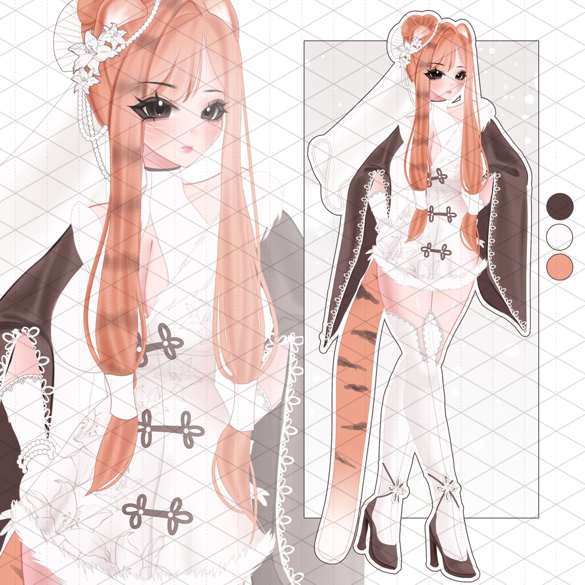 liziantuzz's tweet photo. snow leopard❄️ |  tiger 🐅

#adoptable #イラスト https://t.co/IfpgpKGrJZ