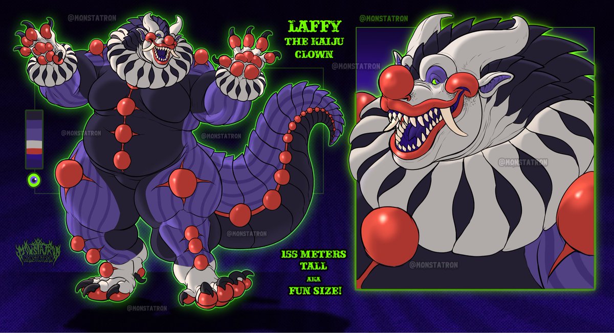 monstatron's tweet photo. hello new followers!!

i thought i’d share some of my #OC work, since that’s mostly what you’ll be seeing around here.

i’m working on my first webcomic: #BLADEINTHECITYSERIES , accompanied by a prequel visual novel game!

aaand i draw lots of my own original #monsters  ;p https://t.co/zuYHf0cNfd