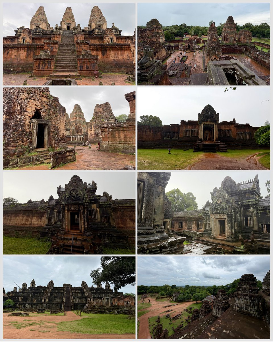 palilufa's tweet photo. Next up: Angkor temples 2–4, Pre Rup; 5–7, Banteay Samre; and 8–9, Phnom Bakheng. https://t.co/DVUZi5XI18