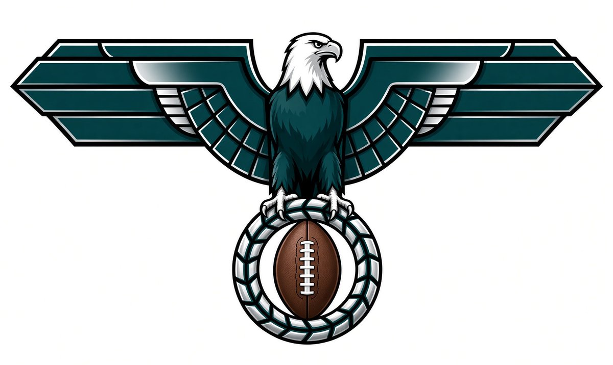 ChrisRetford's tweet photo. New Philidelphia Eagles logo goes over the top https://t.co/RAQ7zdwsPZ