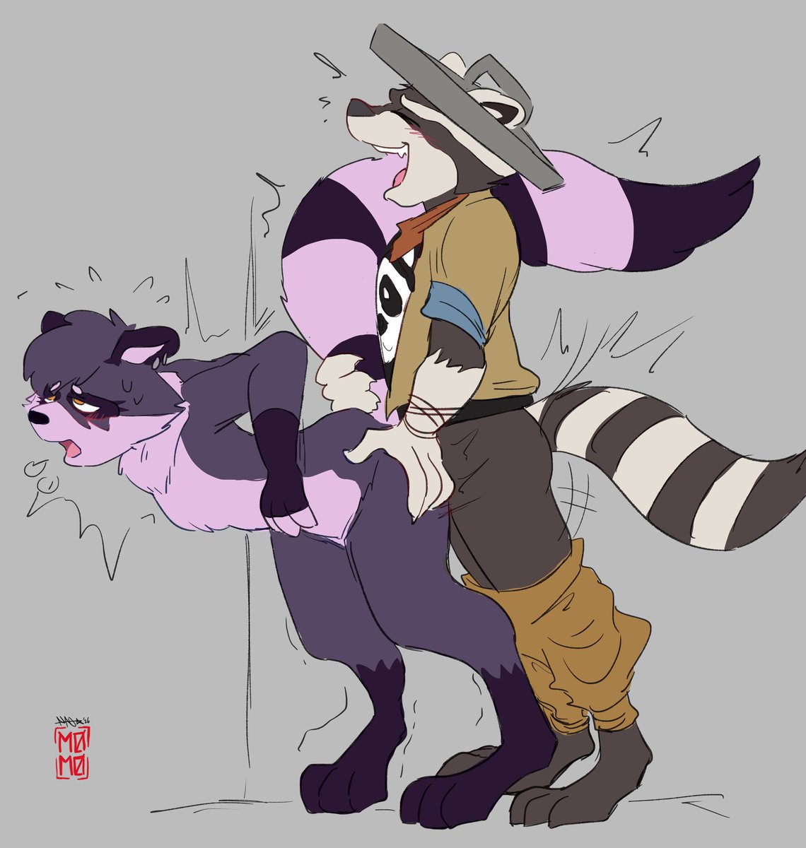 StinkySircho's tweet photo. Muejejeje comision de yo y el rufus fornai porque me la tumbaron en facebook😿

#NSFW #furry #fortnite #furryart #rufus #raccoon https://t.co/Sch4mC8Hxs