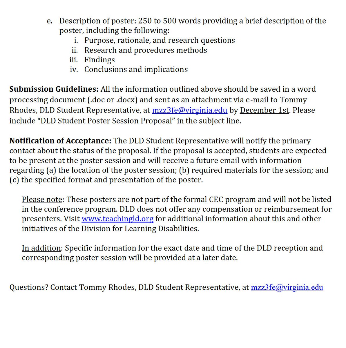 TeachingLD's tweet photo. 📣 CALL FOR STUDENT POSTERS! 🎓

Share your research, innovative practices, and ideas in special education at #CEC2027 in Ohio! Connect with fellow students, educators, and researchers while showcasing your work.

Submission deadline is December 1st!

🔗 https://t.co/VTbSdUw7u4 https://t.co/mOqWQTz1le