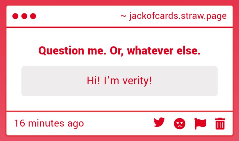 InanimateJack's tweet photo. 1. I will... Choose to ignore this.
2. ??? Whatever that means ?? https://t.co/uOHMM9X36Y
