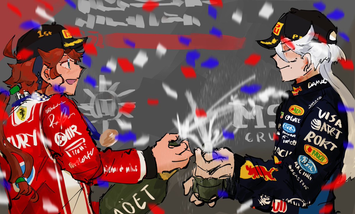 brchyura's tweet photo. more sulemio f1 au 🥳 https://t.co/2Sm9xX7Yap