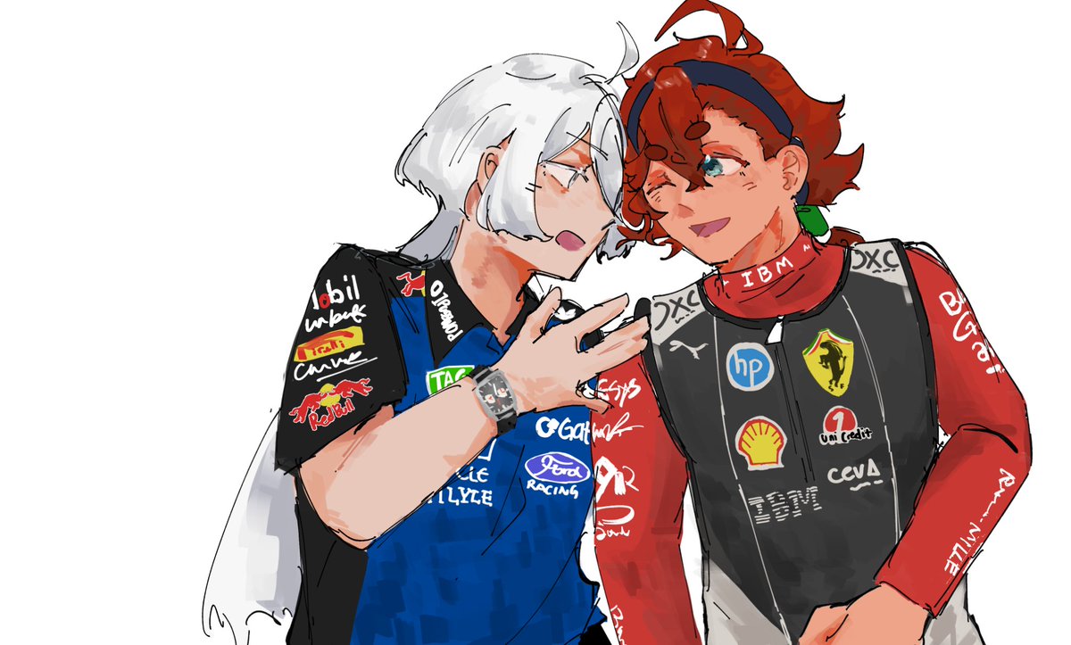 brchyura's tweet photo. more sulemio f1 au 🥳 https://t.co/2Sm9xX7Yap