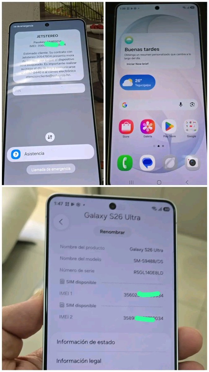 iapplesolution's tweet photo. Samsung Galaxy S26 Ultra | KG / MDM Removal — DONE
✅ KG / MDM Removal — DONE

📱 Samsung Galaxy S26 Ultra

✅ KG / MDM Removal — DONE

⚡ Permanent Solution 

🚀 Instant Fix | Professional GSM Service

Need support for your Samsung device? Contact us today! https://t.co/eRVMho4vJY