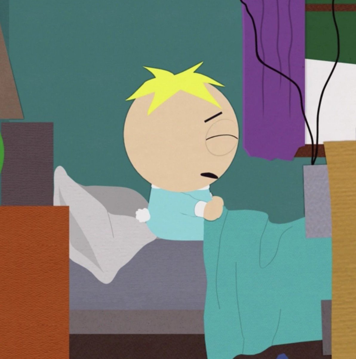 SorbetSpirit's tweet photo. I love when butters wears his bunny pjs. his little tail aww https://t.co/l52RZdvEZB
