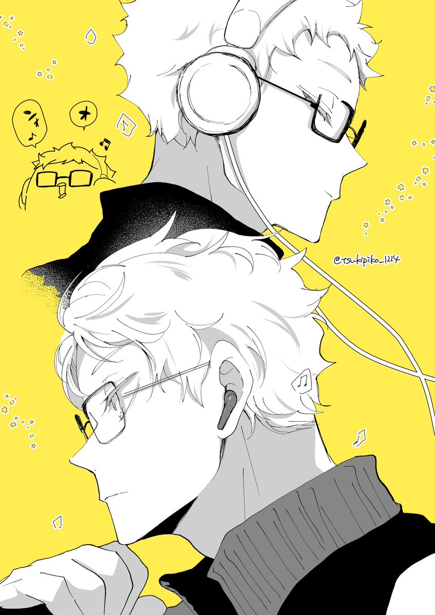 tsukipiko_1224's tweet photo. 🎧✨ https://t.co/v0NfUvKKqy