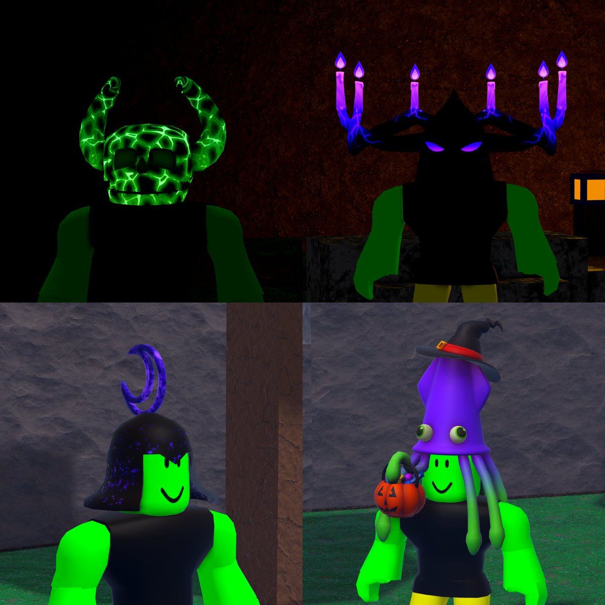 LukasThePickle's tweet photo. Here is a closer look as some of the series retextures we will be receiving in this event! 👀

The Spectral Skull of Nevermoor, Nightmarewrath, Helm of the Waning Moon, and Trick or Treat Tentacles https://t.co/2fNRk9s1ac