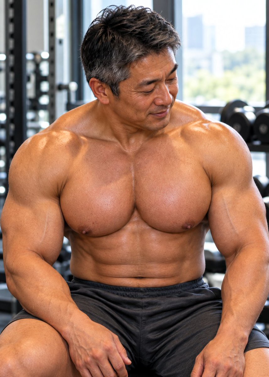 BigpecMax's tweet photo. This is the laid-back guy’s energy.

No pose. No performance. Just a quiet moment between sets and a real smile.

C’s charm is in how natural he feels.

If this calm strength is your type, vote C ☕ https://t.co/wwtfeBMCPK