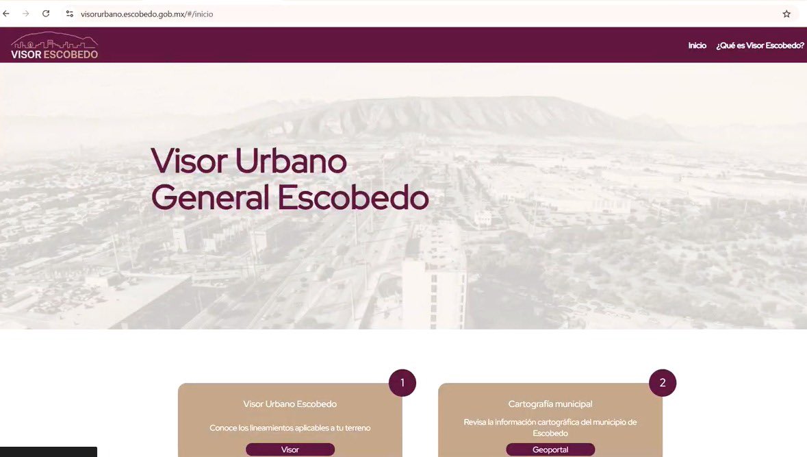 reportecoco's tweet photo. @gob_Escobedo lanzó dos plataformas digital Visor Urbano y el Geoportal para facilitar en tema urbano y territorial @andresmijesmx alcalde da esas dos herramientas para la ciudadanía @VecinoEscobedo @EscobedoProxpol https://t.co/KSPkI60H6v