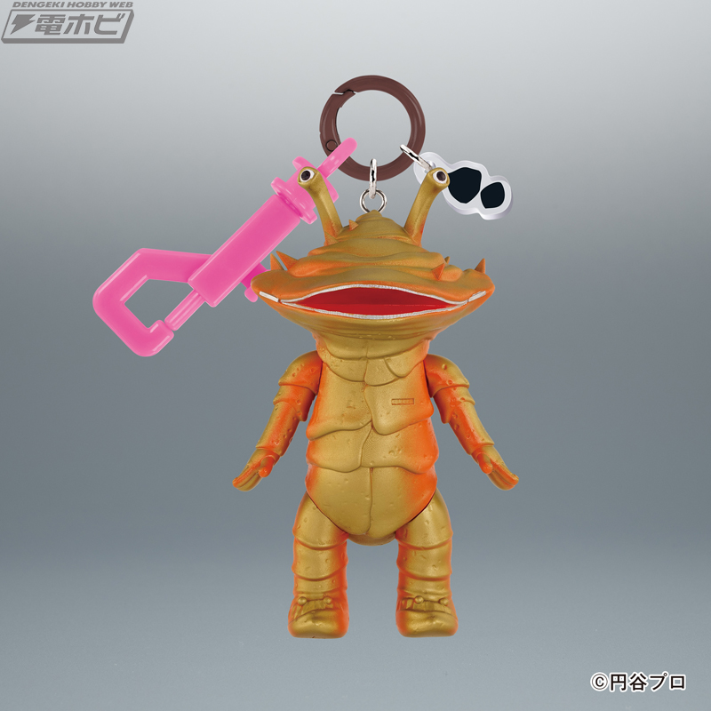 hobby_magazine's tweet photo. 【昨日の話題】円谷プロの怪獣たちがレトロソフビ風のキーチェーンになってケンエレファントから登場！第1弾は『#ウルトラQ』カネゴンとガラモン、『#ウルトラマン』バルタン星人とダダの全4種！

https://t.co/HZ8KNVlKC2 https://t.co/N9VKfhP99A