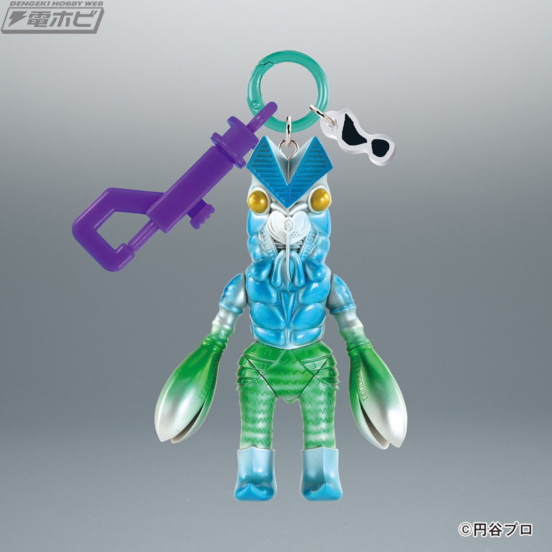 hobby_magazine's tweet photo. 【昨日の話題】円谷プロの怪獣たちがレトロソフビ風のキーチェーンになってケンエレファントから登場！第1弾は『#ウルトラQ』カネゴンとガラモン、『#ウルトラマン』バルタン星人とダダの全4種！

https://t.co/HZ8KNVlKC2 https://t.co/N9VKfhP99A