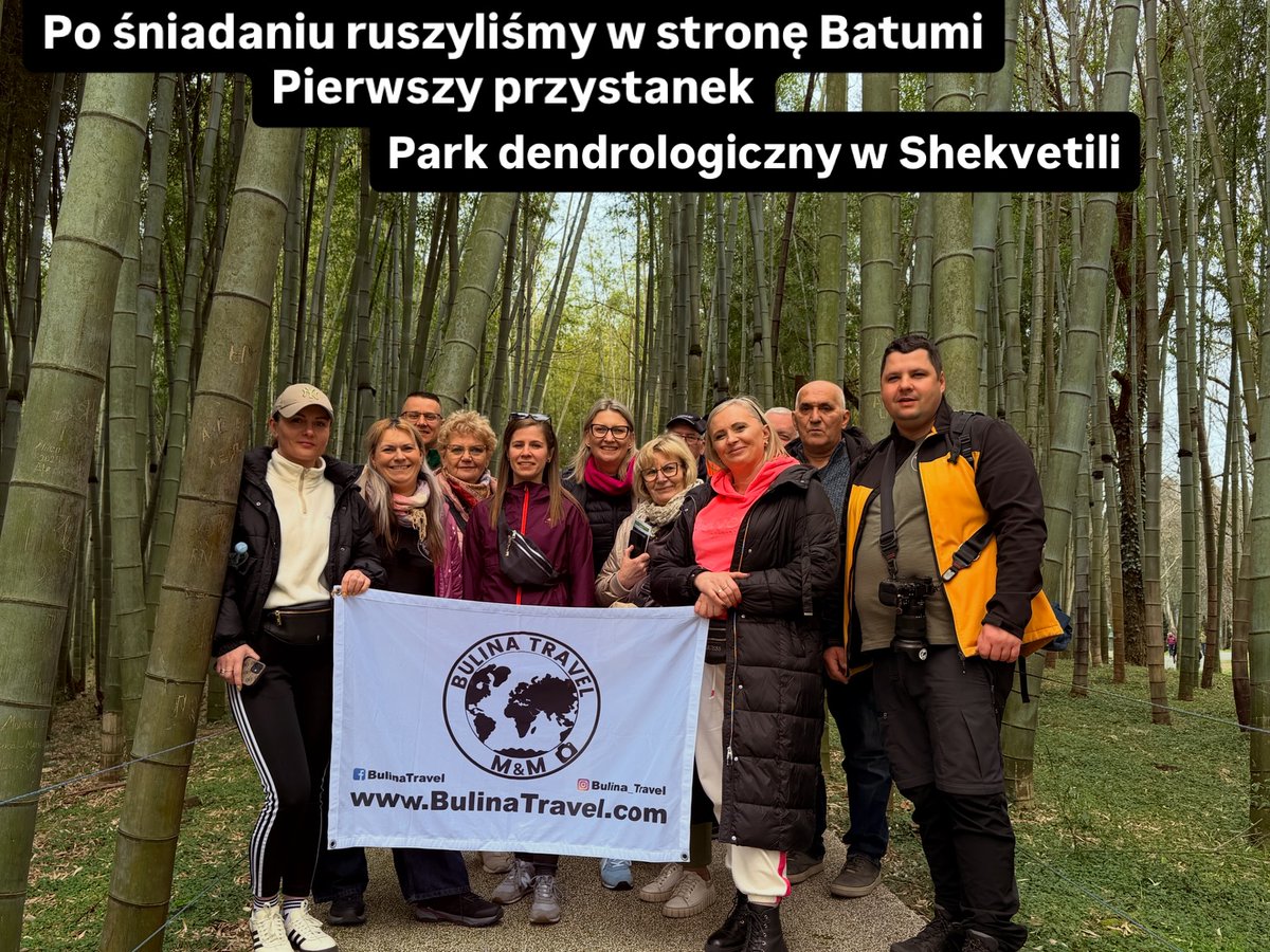 marlet47's tweet photo. GRUZJA, DZIEŃ 2: BATUMI

Park dendrologiczny w Shekvetili, Ali i Nino, bulwar nad Morzem Czarnym, Plac Europejski i nowoczesna architektura. Batumi zaskoczyło nas swoim klimatem. Wieczorem pierwsze toasty i integracja grupy. To będzie dobry wyjazd. https://t.co/qjzguEaoeG