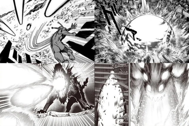 NinjaGamesYt's tweet photo. These are some of the "fodder" Saitama fights without a scratch https://t.co/fWSTgIUUPn