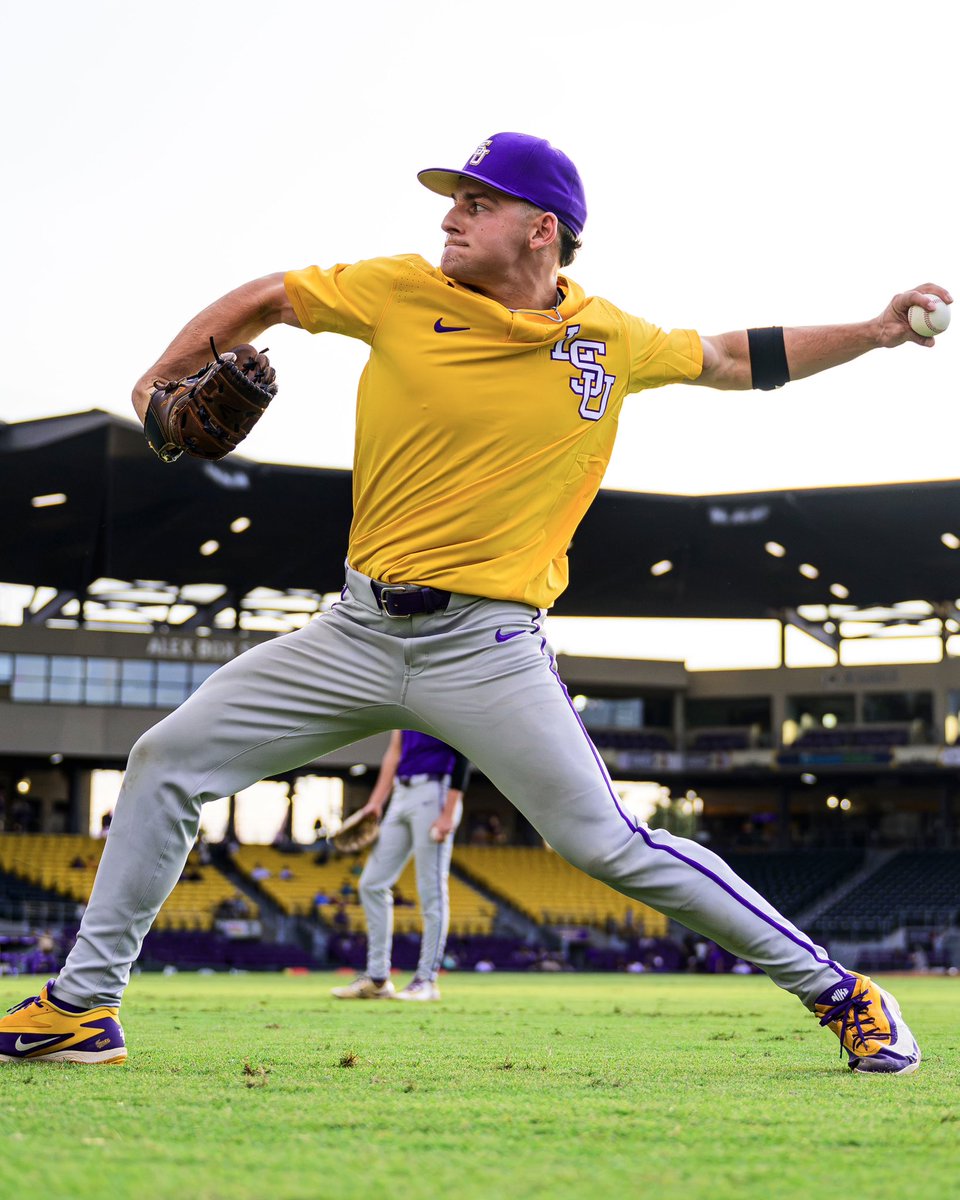 LSUbaseball's tweet photo. 📍Alex Box Stadium, Skip Bertman Field https://t.co/COSVUKfFje