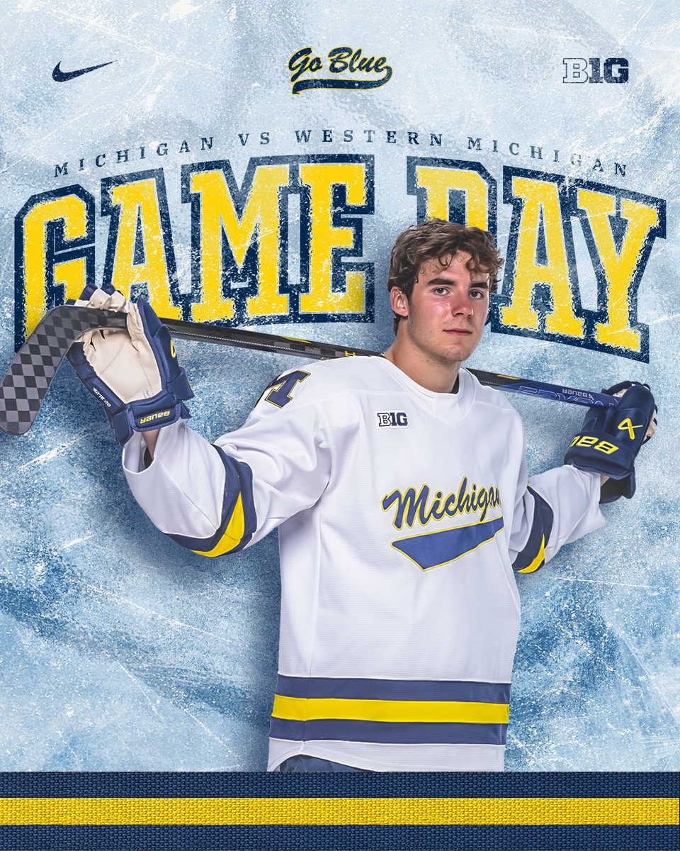umichhockey's tweet photo. It's a TOP 5 showdown!
๐ Western Michigan
๐Yost Ice Arena
โ๏ธ7 PM
๐ฆ๐๐ฟ๐ฒ๐ฎ๐บ๐ถ๐ป๐ด ๐ผ๐ป ๐๐ญ๐+
Follow the Action >> https://t.co/yQeAfv2sjl
#GoBlueใฝ๏ธ https://t.co/bzuv718HUM