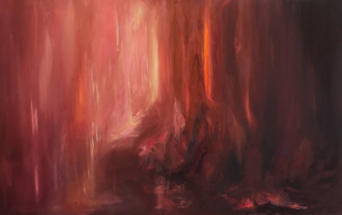 AdaletEkrem's tweet photo. Sweet November, 2021 
Oil on canvas 
30 x 48 in https://t.co/LHvJChOGHa