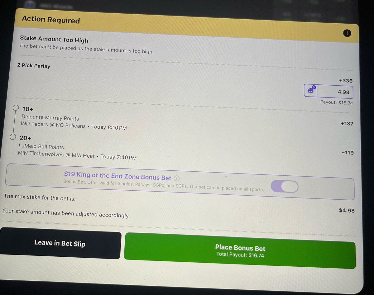 herbtastical's tweet photo. @CrazyNinjaMike1 @Promos319 @DraftKings Actually the worst thing ever. They refuse to allow anyone with some competence to use their platform. Like boohoo what if I win 60$ (this hit) https://t.co/FN1PWek0ny