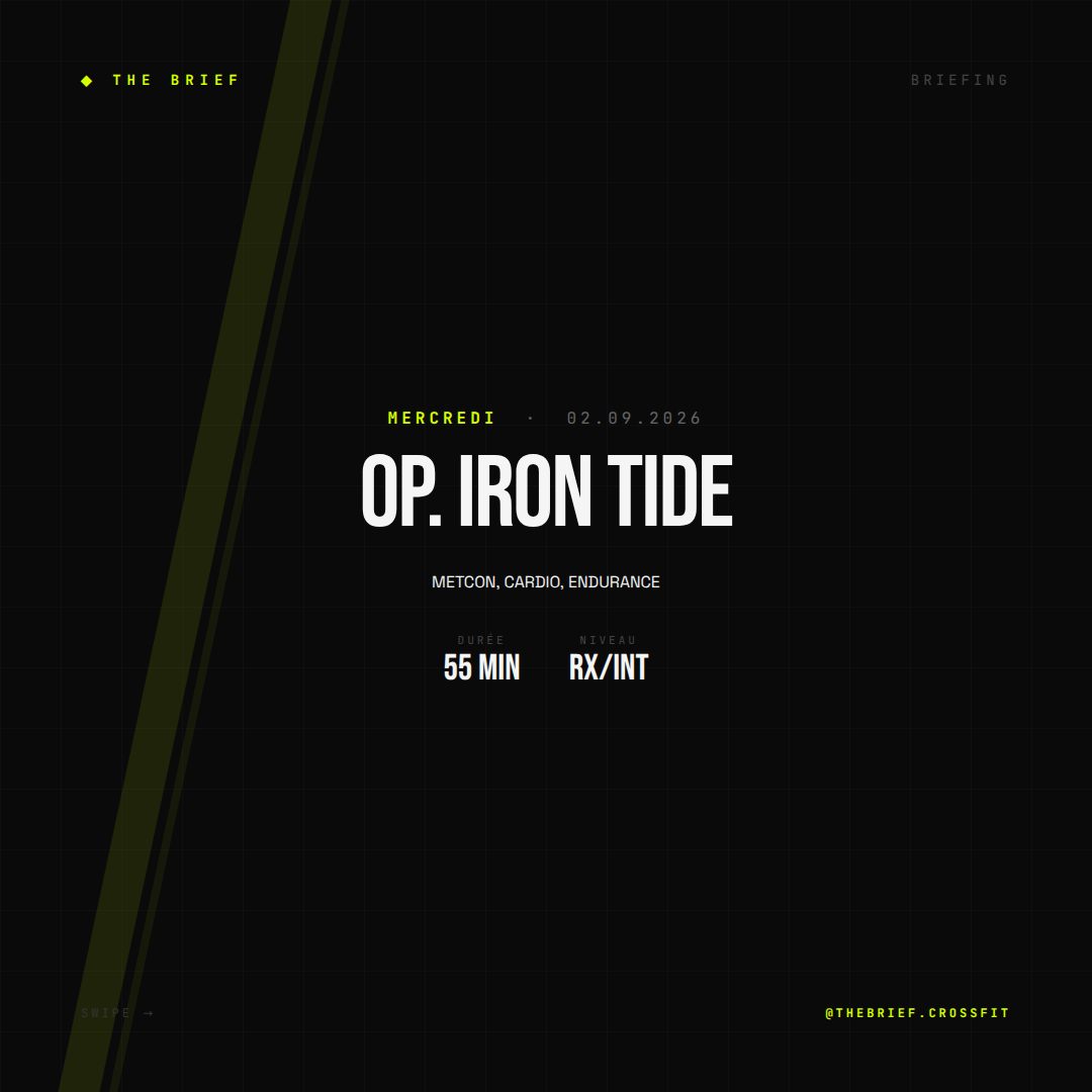 ander_kk8765's tweet photo. OP. IRON TIDE

Mercredi, pas de barre, pas d’excuse. Toi, le chrono et 5 rounds à avaler : 400m run, 20 wall balls, 15 box jumps, 10 burpees. Cap 20 min. Tag ton partenaire de WOD et poste ton score. https://t.co/fEQZQpmk4w